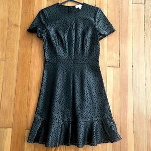 MICHAEL Michael Kors Black Faux Leather Dress Size 4
